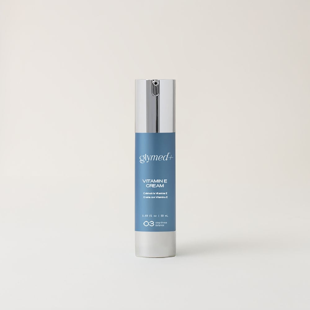 GlyMed Plus Vitamin E Cream, a deeply hydrating moisturizer for dry, sensitive, and compromised skin