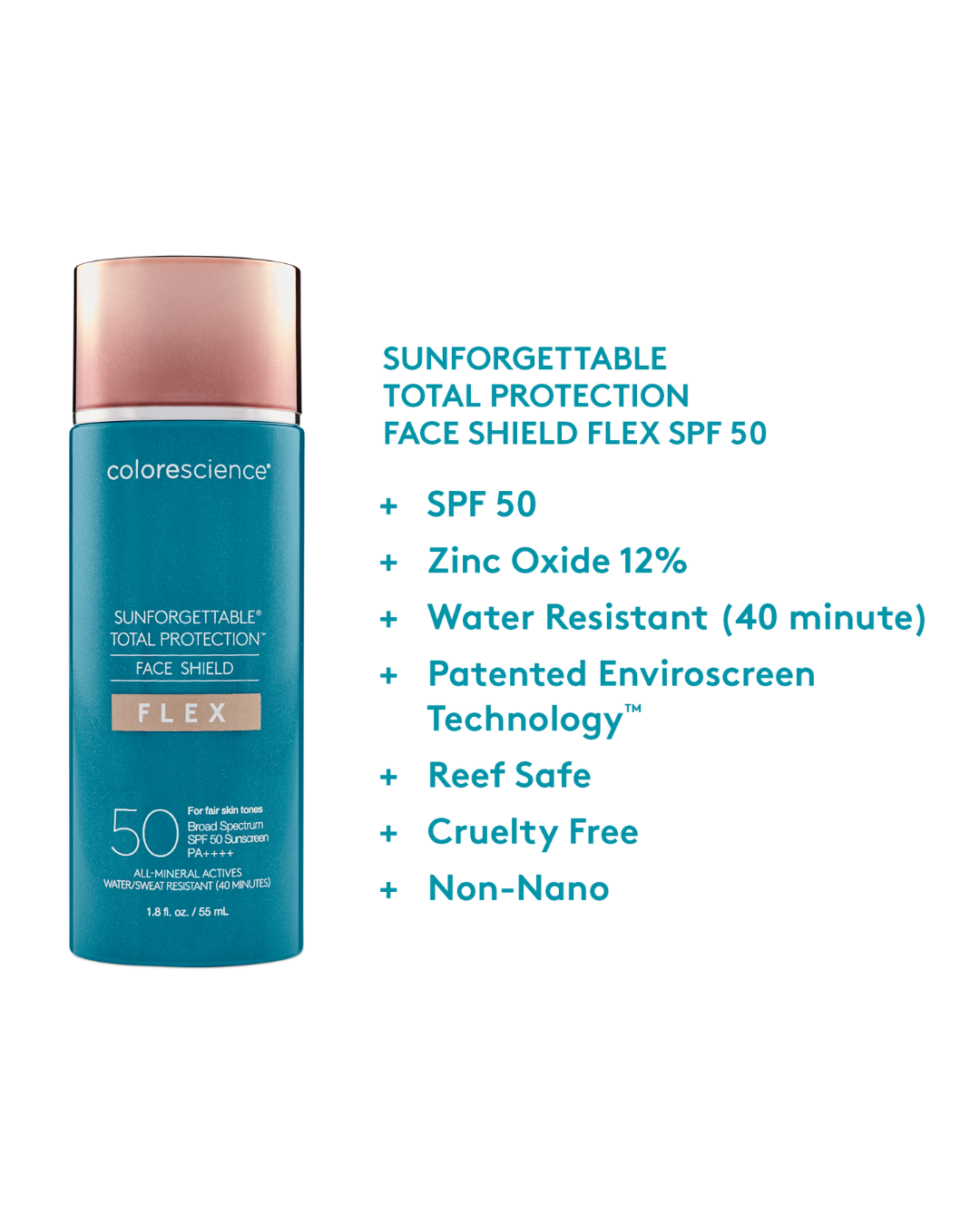 Sunforgettable Total Protection Face Shield FLEX - SPF 50