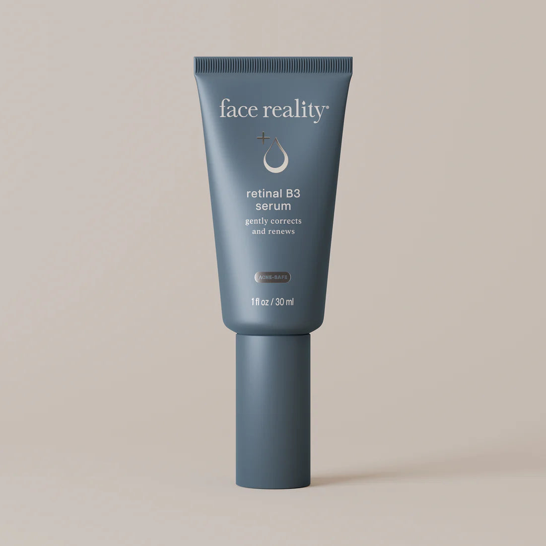 Face Reality Retinal B3 Serum, an acne-safe retinal and vitamin B3 serum for aging and texture