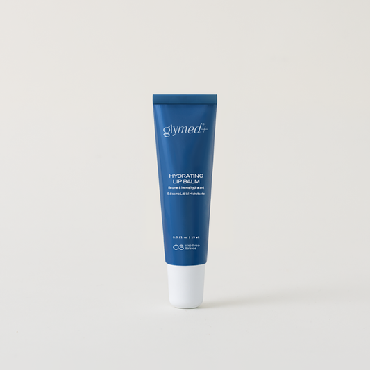 GlyMed Plus Hydrating Lip Balm with jojoba and avocado oils for dry, cracked lips
